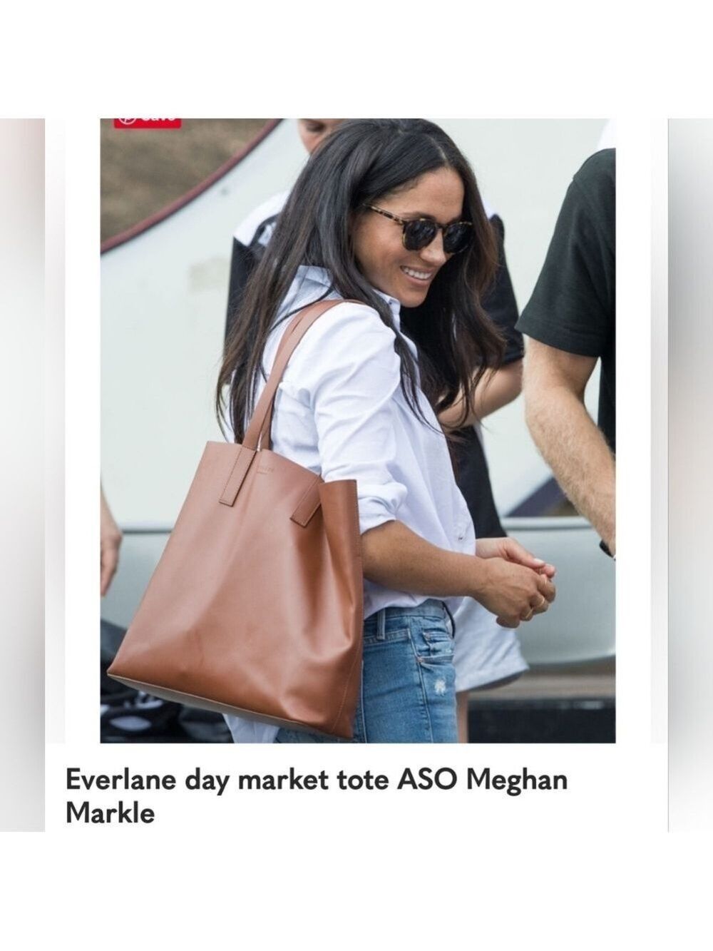 New Everlane -Day Market Tote - Navy - Picture 4 of 4